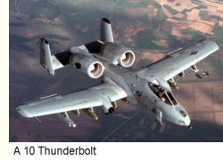 US-Kampfflugzeug A 10 Thunderbolt