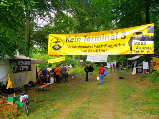Aktions-Camp im Treburer Wald, 20.06.2014