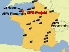 Atomkraftwerke in Frankreich, 2018, EPR-Projekt Flamanville - Grafik: Samy - Creative-Commons-Lizenz Namensnennung Nicht-Kommerziell 3.0