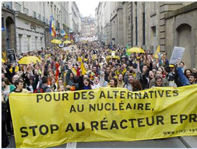 Grodemos gegen Atomenergie in Frankreich, 17.03.2007