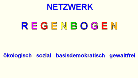 Titel: NETZWERK REGENBOGEN