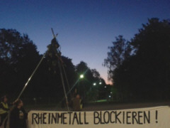 Blockade-Aktion Unterlüß, 8.05.2018 - Foto: SIGMAR - Creative-Commons-Lizenz Namensnennung Nicht-Kommerziell 3.0