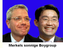 Merkels Sonnyboys Röttgen und Rösler