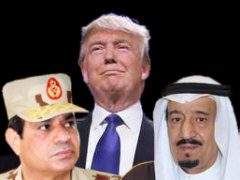 Trump, Al-Sisi und Al-Aziz - Collage: Samy - Creative-Commons-Lizenz Namensnennung Nicht-Kommerziell 3.0