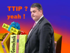 TTIP stop Gabriel yeah - Grafik: Samy - Creative-Commons-Lizenz Nicht-Kommerziell 3.0