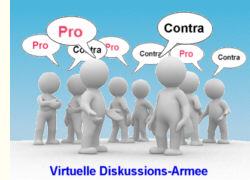 Die virtuelle Diskussions-Armee