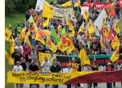 Demo am AKW Neckarwestheim, 13.08.2011