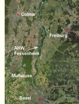 AKW Fessenheim am Rhein