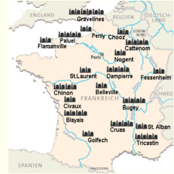 Atomkraftwerke in Frankreich