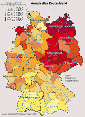 Armutsatlas Deutschland