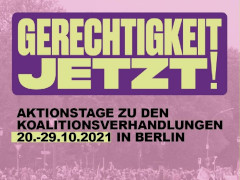 Aufruf fü Aktionstage vom 20. - 29.10.21 - Grafik: Ende Gelände - Creative-Commons-Lizenz Namensnennung Nicht-Kommerziell 3.0