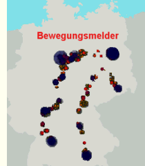 Dein Handy, der Bewegungsmelder