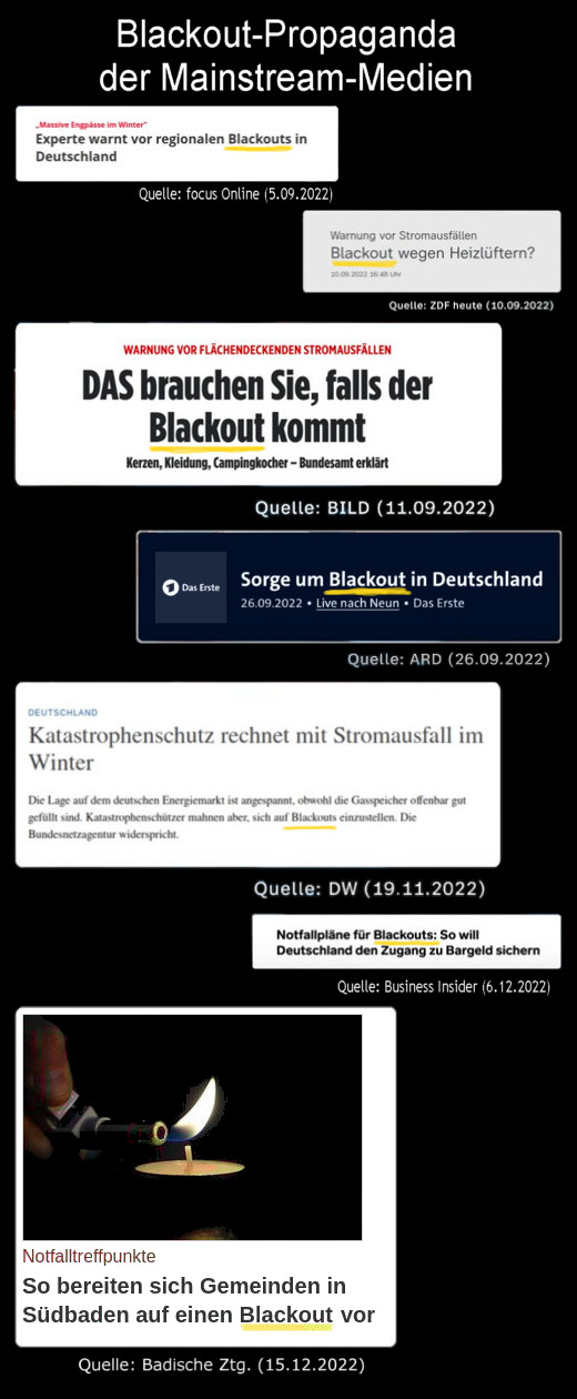 Vier Monate Blackout-Propaganda für AKW-Laufzeitverlängerung - Grafik: Samy - Creative-Commons-Lizenz Namensnennung Nicht-Kommerziell 3.0