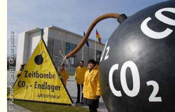 Greenpeace gegen Kohlendioxid-Endlager
