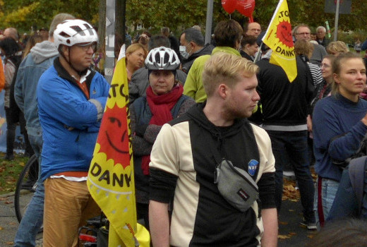 Demo in Berlin, 22.10.22 - Foto: Klaus Schramm - Creative-Commons-Lizenz Namensnennung Nicht-Kommerziell 3.0