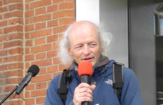 Marc Alexander, Demo in Lingen, 29.10.2016 - Foto: Klaus Schramm - Creative-Commons-Lizenz Nicht-Kommerziell 3.0