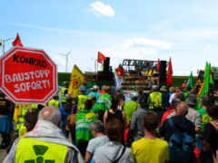 Demo Schacht Konrad, 22.05.22 - Foto: AG Schacht Konrad e.V. - Creative-Commons-Lizenz Namensnennung Nicht-Kommerziell 3.0