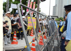 Demo in Tokio gegen Neustart der Atomenergie, 13.07.2012