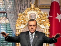 Erdogan mit Herrscher-Allren - Collage: Samy - Creative-Commons-Lizenz 'Namensnennung 3.0 nicht portiert'