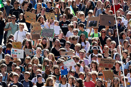 F4F-Demo, 15.09.23 - Foto: Fridays for Future - Creative-Commons-Lizenz Namensnennung Nicht-Kommerziell 3.0