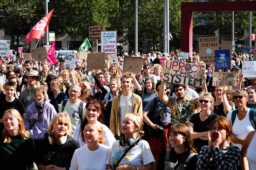 F4F-Demo, 15.09.23 - Foto: Fridays for Future - Creative-Commons-Lizenz Namensnennung Nicht-Kommerziell 3.0