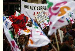 Protest Frankreich 7. September 2010