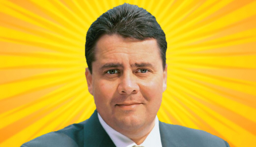 Sigmar Gabriel fr Solarenergie - Collage: Samy