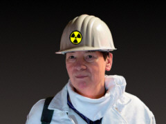 Atom-Ministerin Barbara Hendricks - Collage: Samy