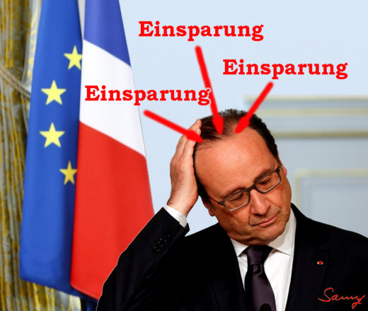 Hollandes Einsparungen - Karikatur: Samy - Creative-Commons-Lizenz Nicht-Kommerziell 3.0