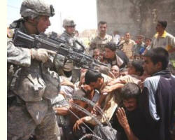 US-Besatzungssoldat im Irak