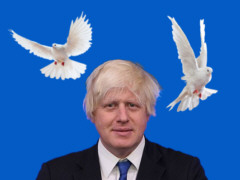 Boris Johnson schlgt Trump vor - Grafik: Samy - Creative-Commons-Lizenz Namensnennung Nicht-Kommerziell 3.0