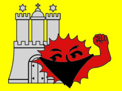 Emblem des Anti-AKW-Plenums Hamburg
