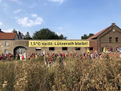 Lützerath beleibt! - Foto: 12019 - Creative-Commons-Lizenz Namensnennung Nicht-Kommerziell 3.0