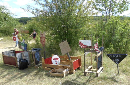 Protest-Camp in Bure 2015 - Foto: Klaus Schramm - Creative-Commons-Lizenz 'Namensnennung 3.0 nicht portiert'