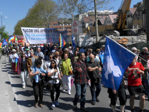 Ostermarsch Baden-Wrttemberg, 20.04.2019 - Foto: Klaus Schramm - Creative-Commons-Lizenz Namensnennung Nicht-Kommerziell 3.0