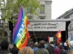 Ostermarsch in Stuttgart, 19.04.2014, Foto: Klaus Schramm