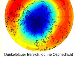 Ozonloch über der Arktis, 6. März 2011