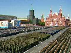 Militärparade, Roter Platz, 2017 - Grafik: Screenshot aus Video von sputniknews.com - Creative-Commons-Lizenz Nicht-Kommerziell 3.0