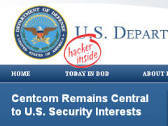 Pentagon hacked - Grafik: Samy