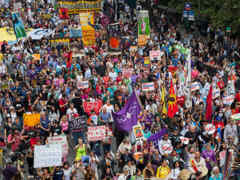 People's Climate March in New York, 21.09.2014