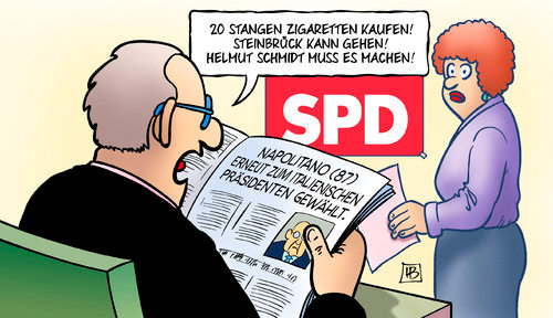 Schmidt statt Steinbrck