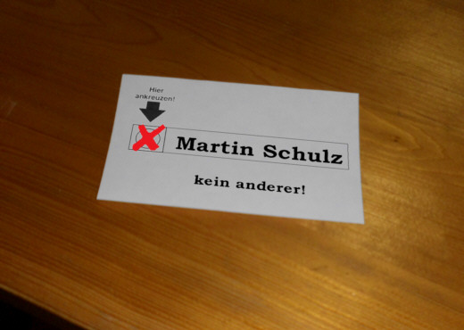 Stimmkarte Martin Schulz, 2017 - Grafik: Samy - Creative-Commons-Lizenz Namensnennung Nicht-Kommerziell 3.0