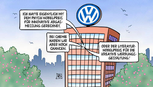 Welcher Nobelpreis fr VW?