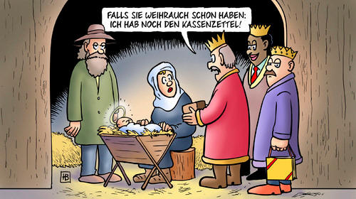 Weihnachten entsheidet sich am Kassenzettel