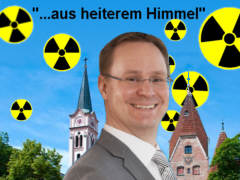 Thorsten Freudenberger und der heitere Himmel ber Weienhorn - Collage: Samy - Creative-Commons-Lizenz Namensnennung Nicht-Kommerziell 3.0 - Foto von Weienhorn, Hauptplatz: Michael Vogt - Creative-Commons-Lizenz Namensnennung  Weitergabe unter gleichen Bedingungen 3.0 nicht portiert